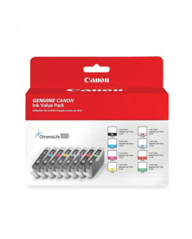 Canon Μελάνι Pixma PRO-100 Multi Pack (6384B010) (BK/C/M/Y/PC/PM/GY/PGY) (CANCLI-42MPK)