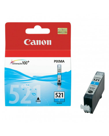 Canon Μελάνι Inkjet CLI-521C Cyan (2934B001) (CANCLI-521C)