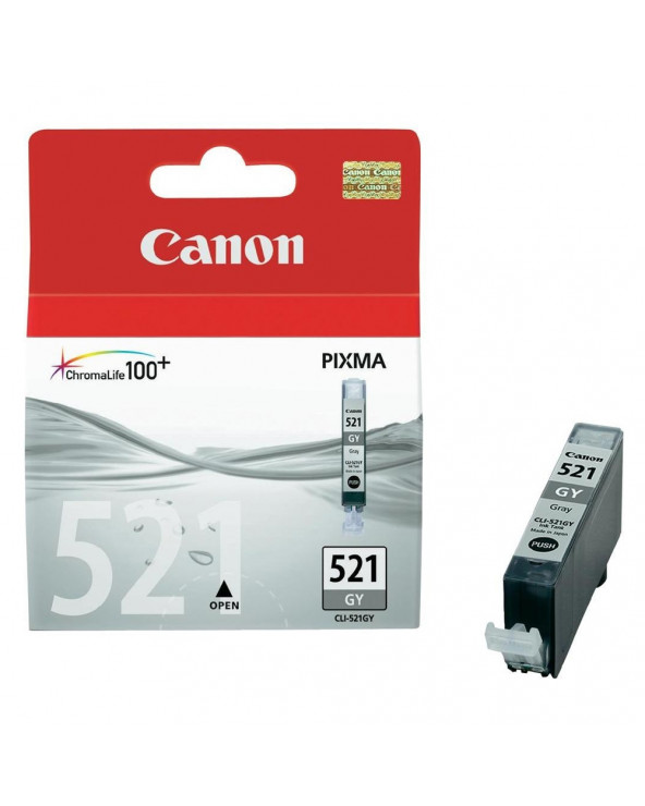 Canon Μελάνι Inkjet CLI-521GY Grey (2937B001) (CANCLI-521GY)