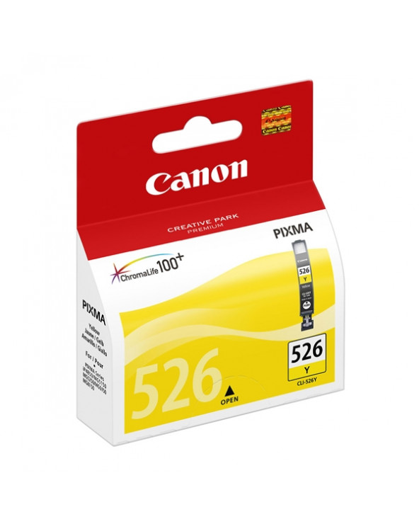 Canon Μελάνι Inkjet CLI-526Y Yellow (4543B001) (CANCLI-526Y)