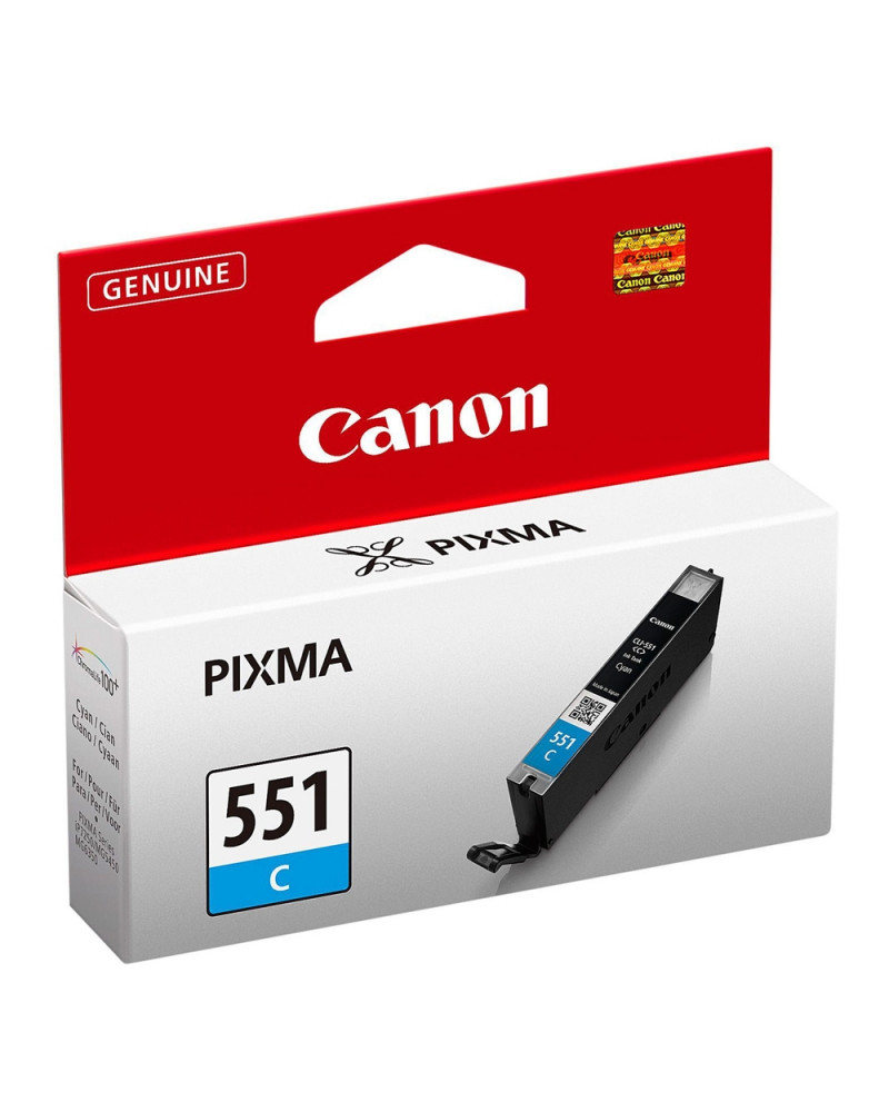 Canon Μελάνι Inkjet CLI-551C Cyan (6509B001) (CANCLI-551C)
