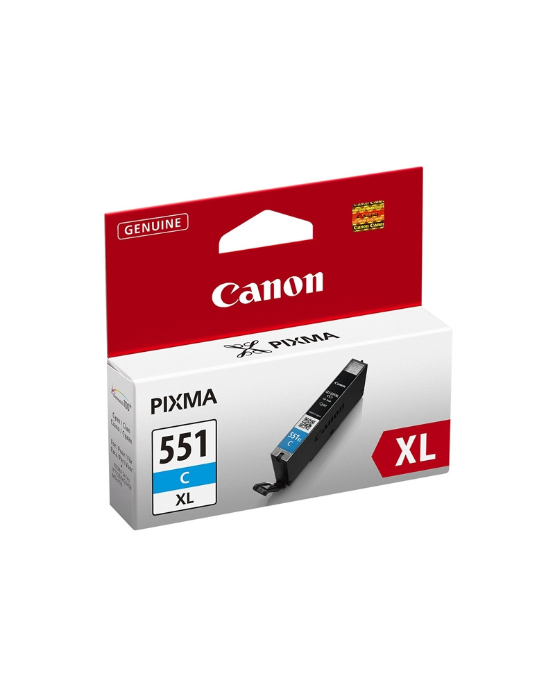 Canon Μελάνι Inkjet CLI-551C XL Cyan (6444B001) (CANCLI-551CXL)