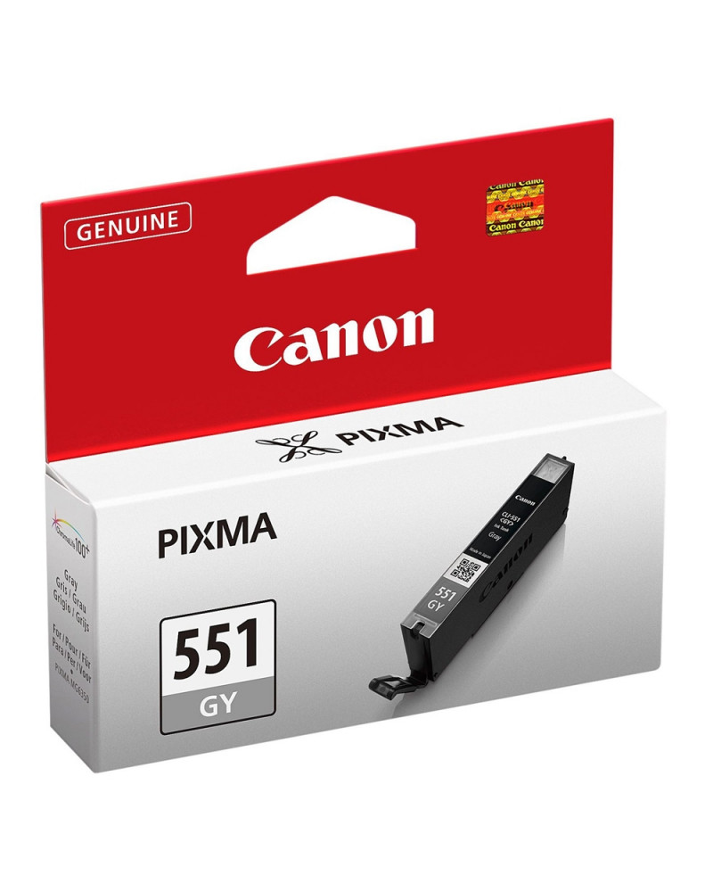 Canon Μελάνι Inkjet CLI-551GY Grey (6512B001) (CANCLI-551GY)