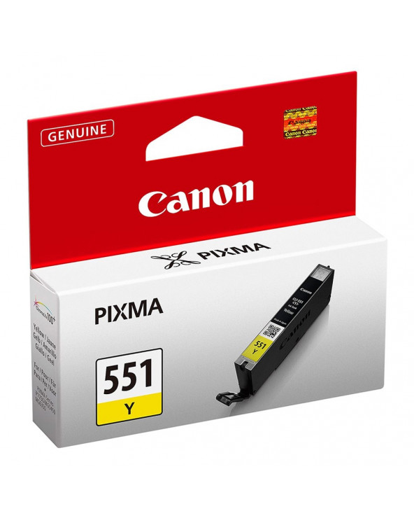 Canon Μελάνι Inkjet CLI-551Y Yellow (6511B001) (CANCLI-551Y)