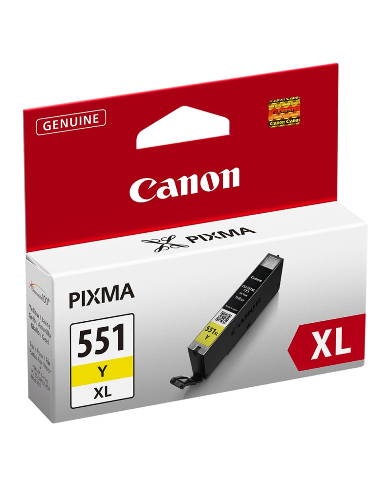 Canon Μελάνι Inkjet CLI-551YXL Yellow (6446B001) (CANCLI-551YXL)
