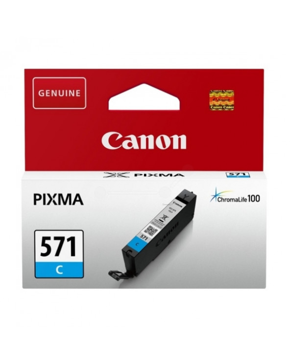 Canon Μελάνι Inkjet CLI-571C Cyan (0386C001) (CANCLI-571C)