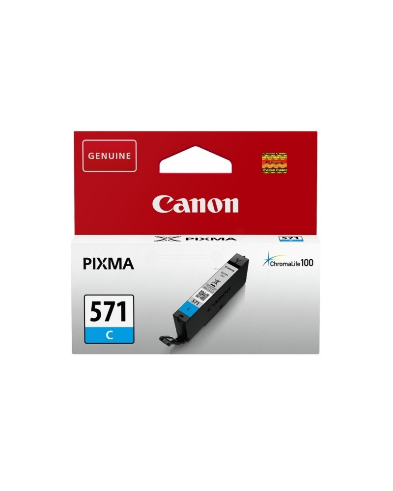 Canon Μελάνι Inkjet CLI-571C Cyan (0386C001) (CANCLI-571C)