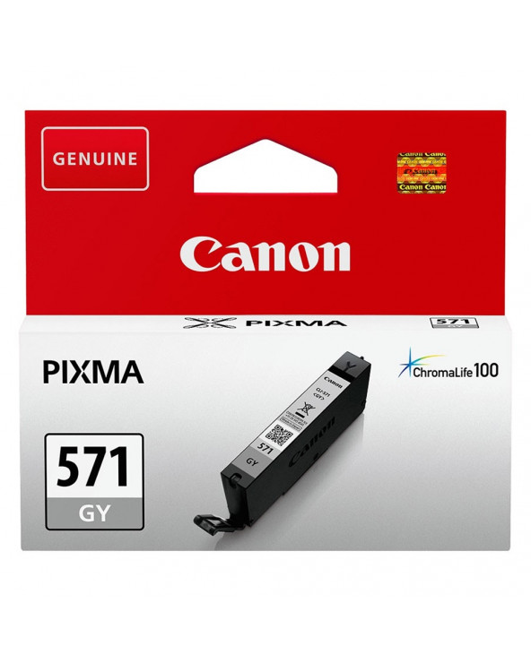Canon Μελάνι Inkjet CLI-571GY Grey  (0389C001) (CANCLI-571GY)