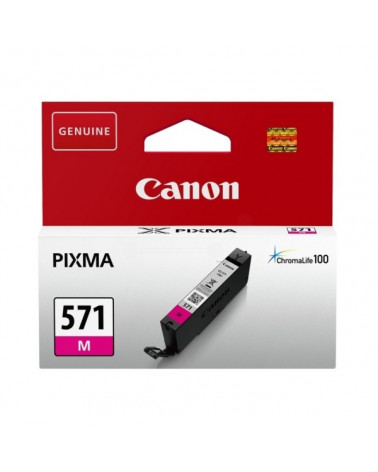 Canon Μελάνι Inkjet CLI-571M Magenta (0387C001) (CANCLI-571M)