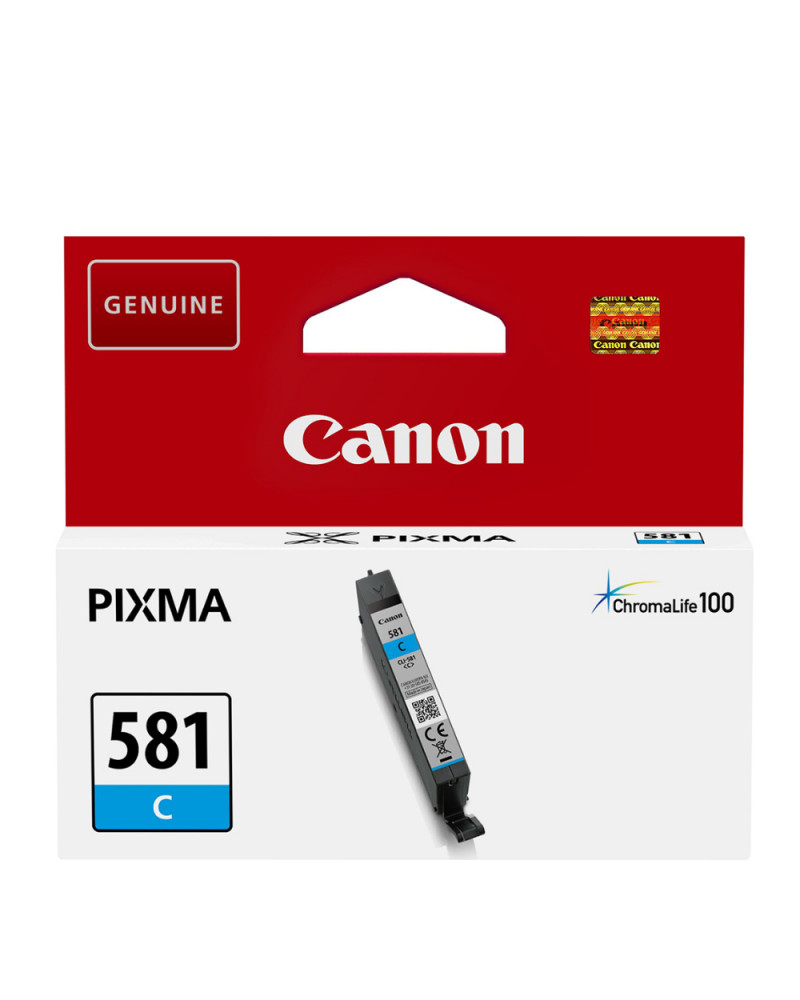 Canon Μελάνι Inkjet CLI-581C Cyan (2103C001) (CANCLI-581C)