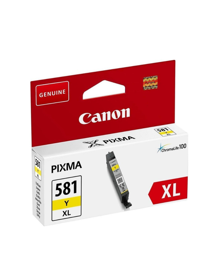 Canon Μελάνι Inkjet CLI-581YXL Yellow (2051C001) (CANCLI-581YXL)