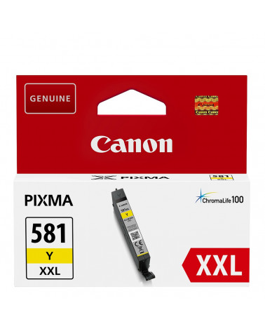 Canon Μελάνι Inkjet CLI-581YXXL Yellow (1997C001) (CANCLI-581YXXL)