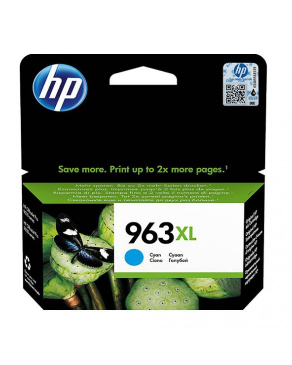 HP Μελάνι Inkjet No.963XL HC Cyan (3JA27AE) (HP3JA27AE)