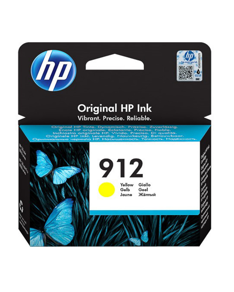 HP Μελάνι Inkjet No.912 Yellow (3YL79AE) (HP3YL79AE)