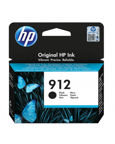 HP Μελάνι Inkjet No.912 Black (3YL80AE) (HP3YL80AE)
