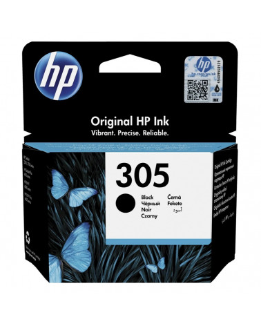 HP Μελάνι Inkjet No.305 Black (3YM61AE) (HP3YM61AE)