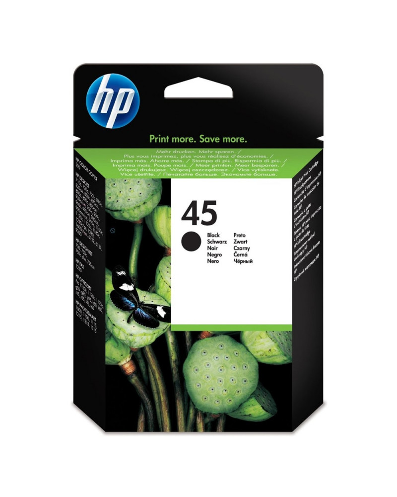 HP Μελάνι Inkjet No.45 Black (51645AE) (HP51645AE)