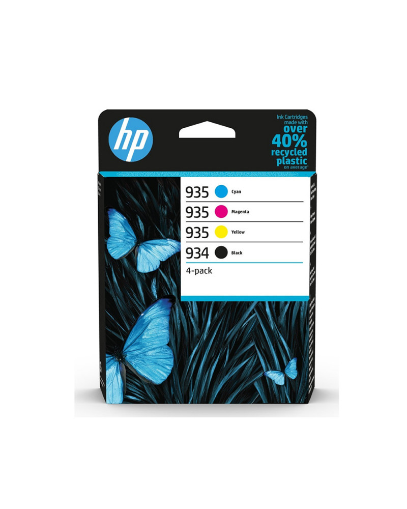 HP Μελάνι Inkjet 934/935 4-Pack Black/CMY (6ZC72AE) (HP6ZC72AE)