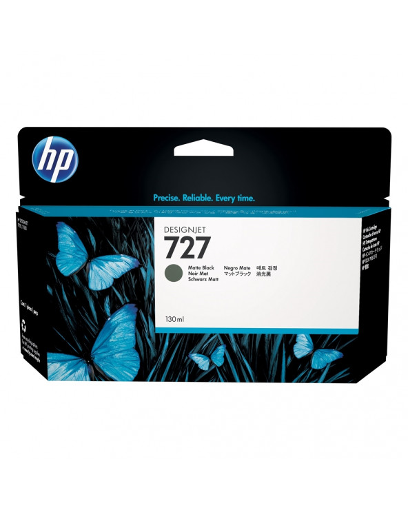 HP Μελάνι Inkjet No.727 Matte Black (130ml) (B3P22A) (HPB3P22A)