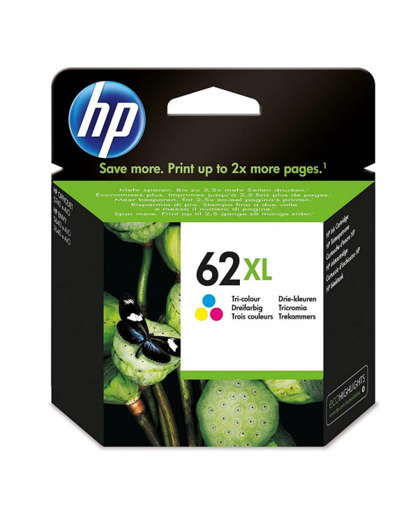 HP Μελάνι Inkjet No.62XL Tri-Colour (C2P07AE) (HPC2P07AE)