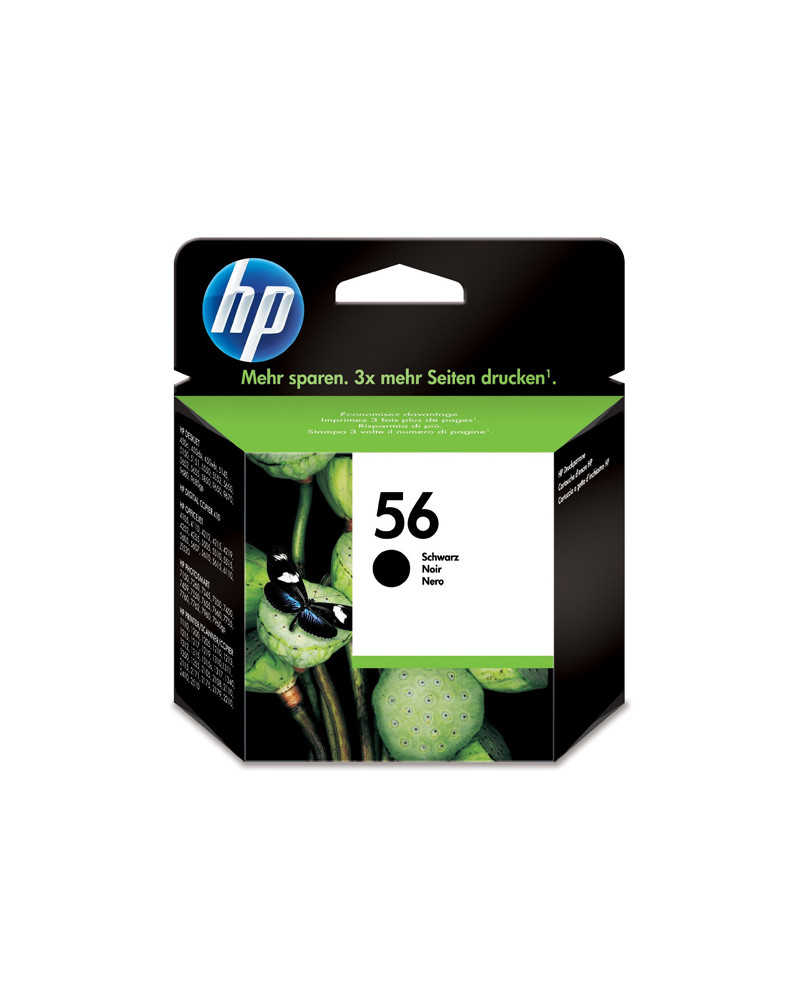HP Μελάνι Inkjet No.56 Black (C6656AE) (HPC6656AE)