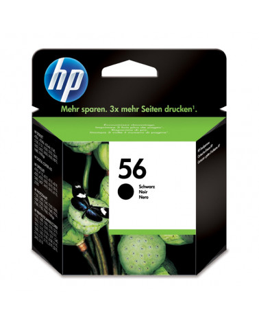 HP Μελάνι Inkjet No.56 Black (C6656AE) (HPC6656AE)