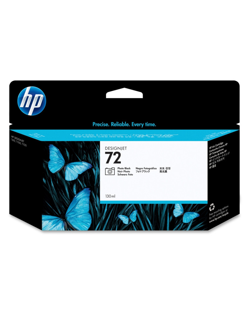 HP Μελάνι Inkjet No.72 HC Photo Black 130ml (C9370A) (HPC9370A)