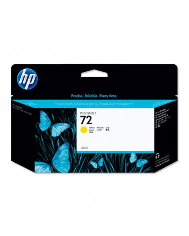 HP Μελάνι Inkjet No.72 HC Yellow 130ml (C9373A) (HPC9373A)