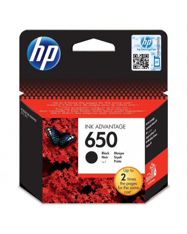 HP Μελάνι Inkjet No.650 Black (CZ101AE) (HPCZ101AE)