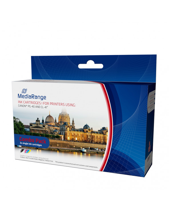 Inkjet MEDIARANGE Συμβατό για Εκτυπωτές Canon (Multipack) (PG-40/CL-41) (MRCP40C41)