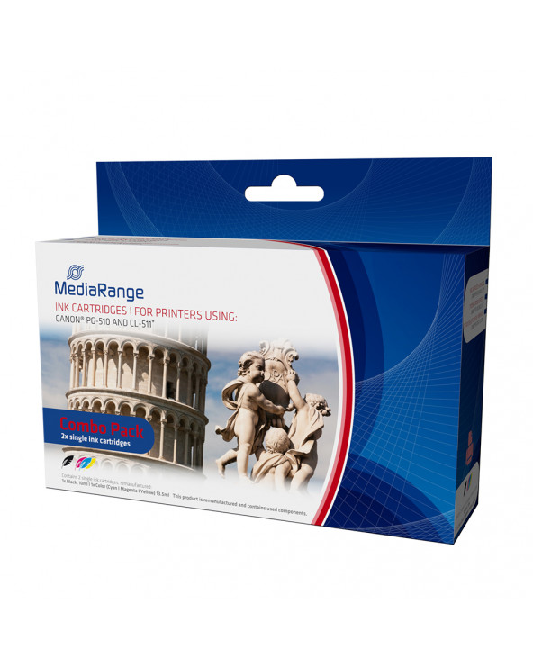 Inkjet MEDIARANGE Συμβατό για Εκτυπωτές Canon (Multipack) (PG-510, CLI-511) (MRCP510C511)
