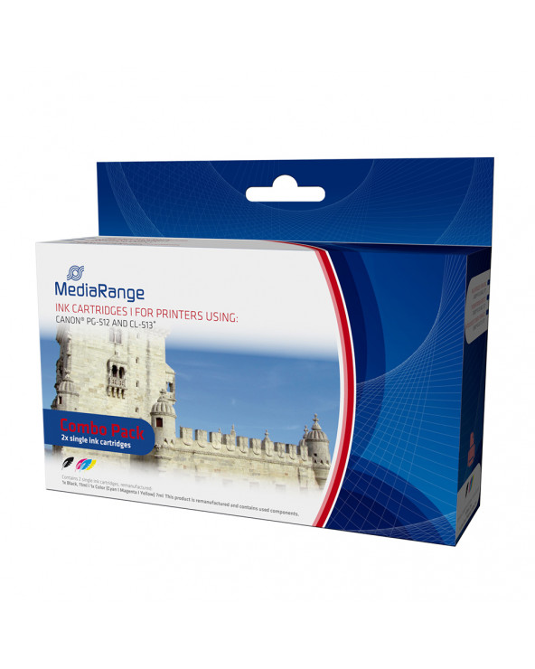 Inkjet MEDIARANGE Συμβατό για Εκτυπωτές Canon (Multipack) (PG-512, CL-513) (MRCP512C513)