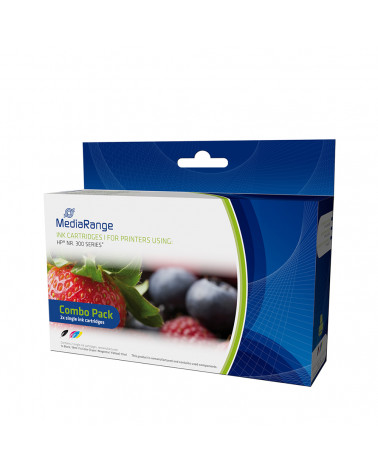 Inkjet MEDIARANGE Συμβατό για Εκτυπωτές HP (Multipack) (No.300XL) (MRHP300XLBC)