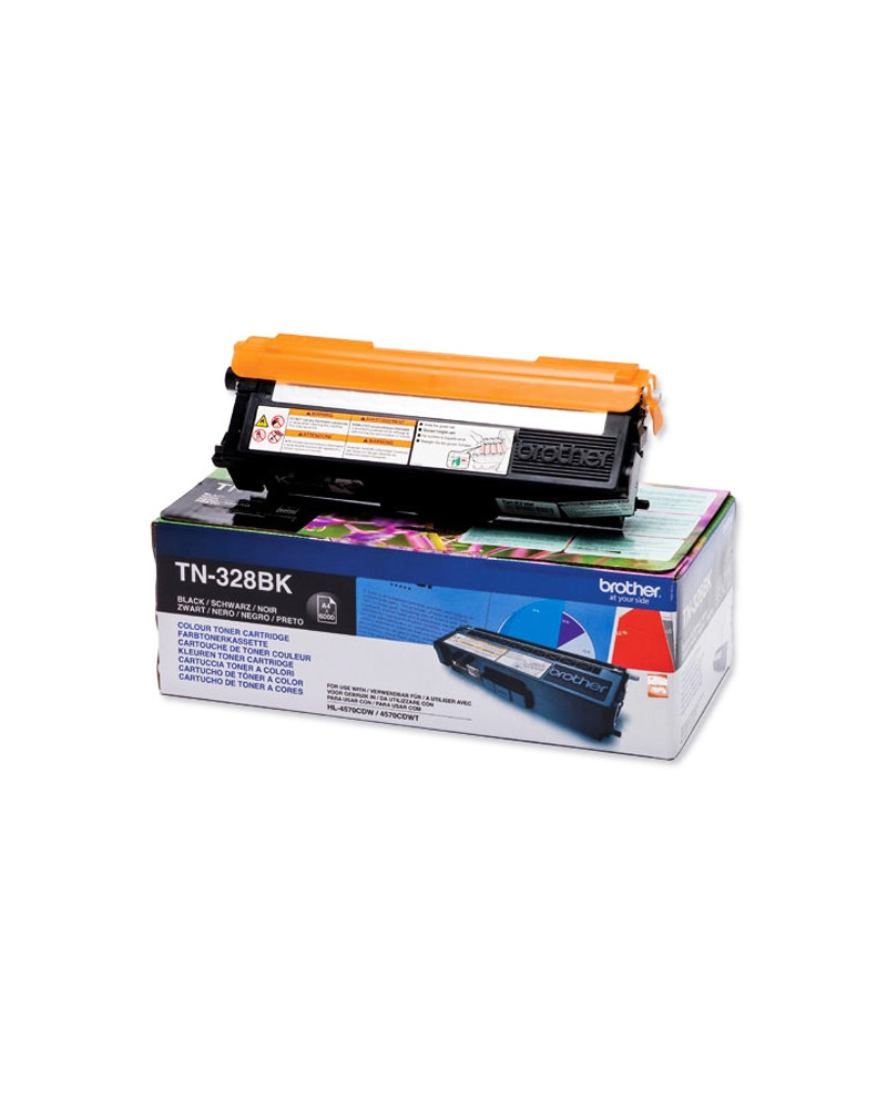 Toner Brother TN-328BK HC Black (TN-328BK) (BRO-TN-328BK)