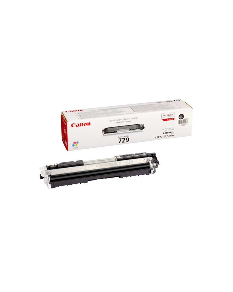 CANON LBP 7010C/7018C BLACK TONER CRTR 729 (1.2K) (4370B002) (CAN-729BK)