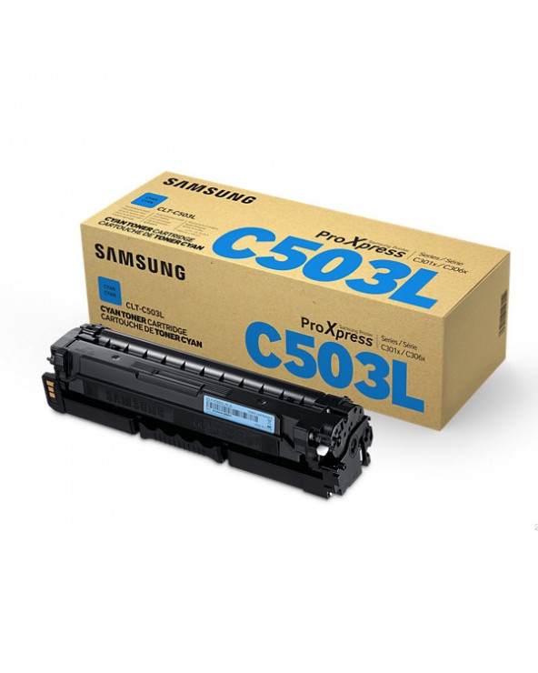 Samsung CLT-C503L H-Yld Cyan Toner Cartridge (SU014A) (HPCLTC503L)