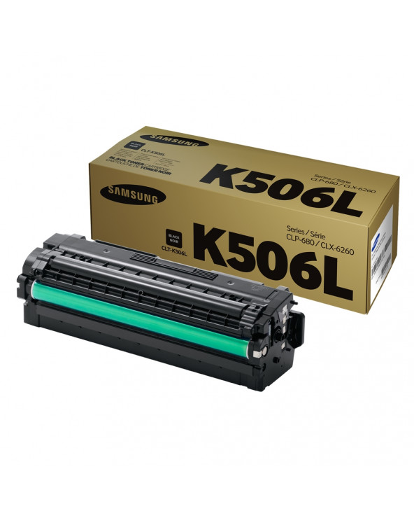 Samsung CLT-K506L High Yield Black Toner Cartridge (SU171A) (HPCLTK506L)