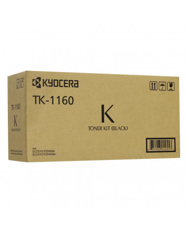 KYOCERA TK-1160 TNR CRTR BLK (7.2k) (TK-1160) (KYOTK1160)