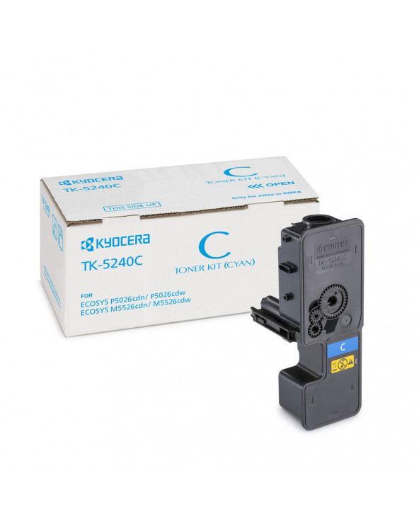 KYOCERA ECOSYS M5526MFP/P5026 TONER CYAN (TK-5240C) (KYOTK5240C)