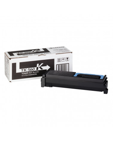 KYOCERA FS C5300DN BLACK TONER (12k) (TK-560K) (KYOTK560BK)