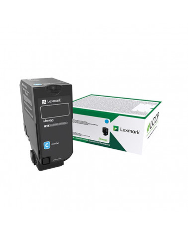 LEXMARK CS827/CX827 TONER CYAN 15K (73B20C0) (LEX73B20C0)