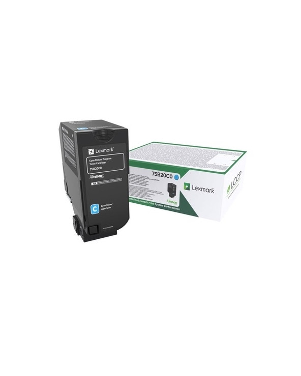 LEXMARK CS727/CS728/CX728 TONER CYAN 10K (75B20C0) (LEX75B20C0)