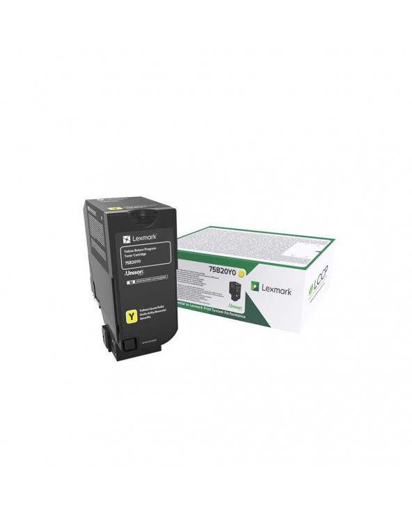 LEXMARK CS727/CS728/CX728 TONER YELLOW 10K (75B20Y0) (LEX75B20Y0)