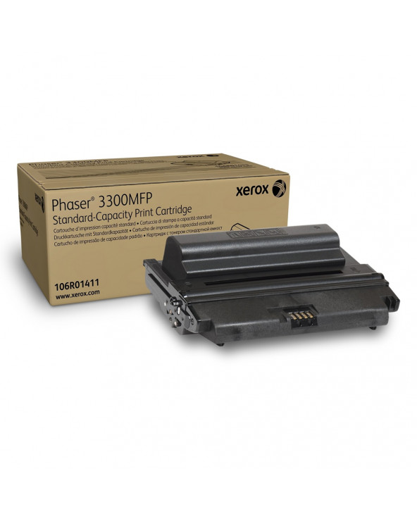 XEROX PHASER 3300MFP BLACK TONER (4k) (106R01411) (XER106R01411)