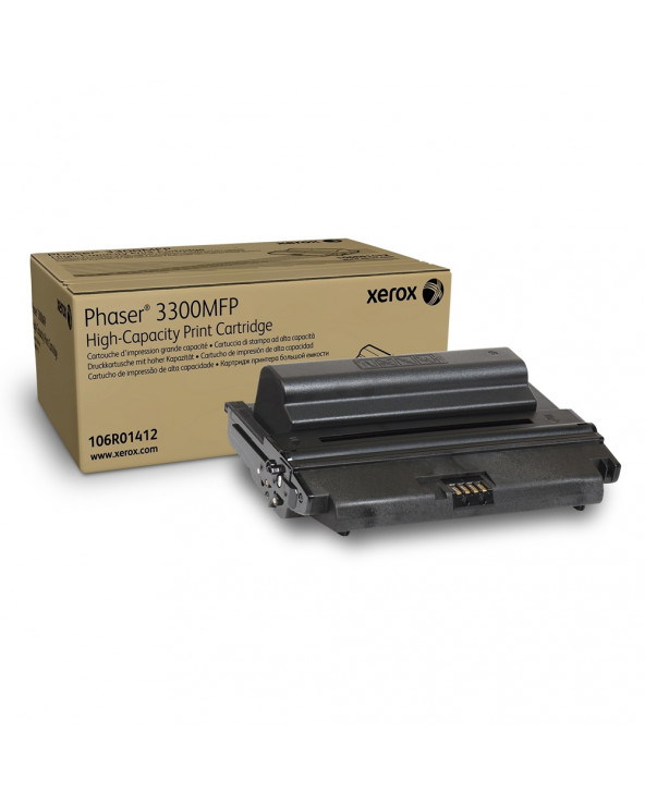 XEROX PHASER 3300MFP HC BLACK TONER (8k) (106R01412) (XER106R01412)