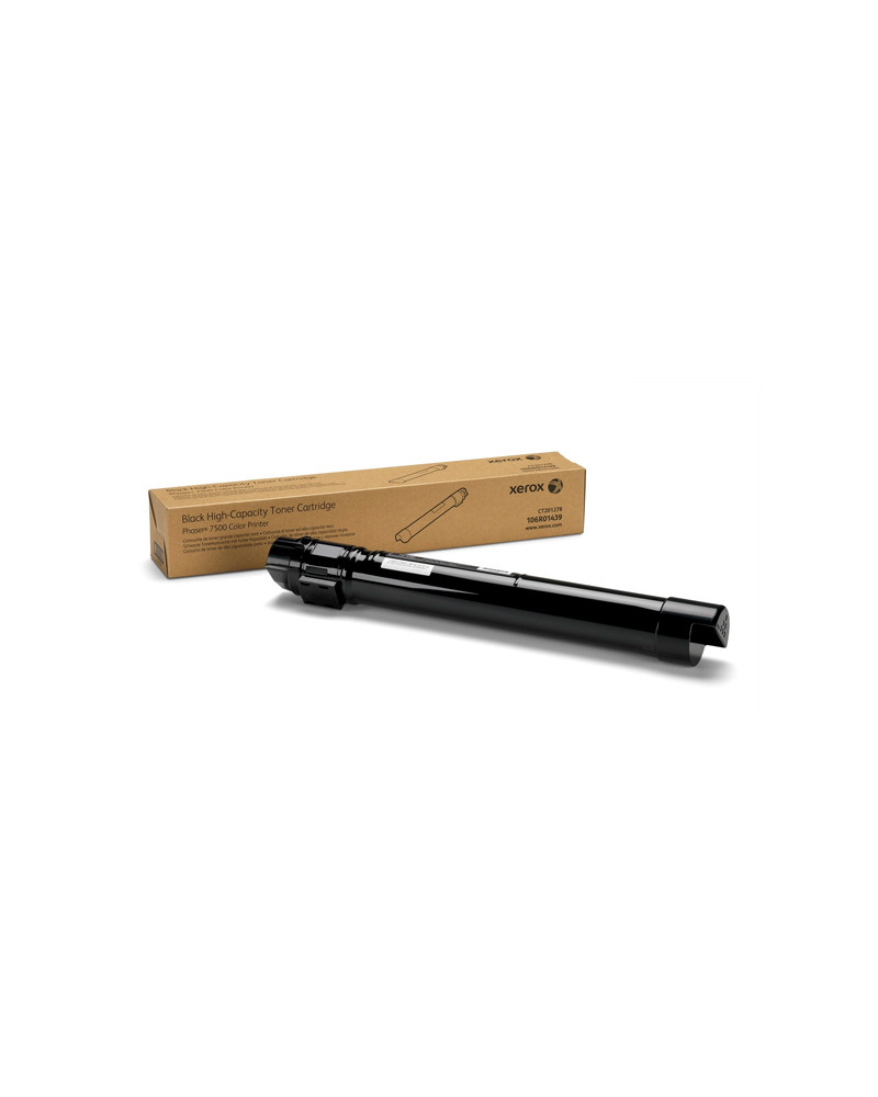 XEROX PHASER 7500 BLACK TONER HC (19.8k) (106R01439) (XER106R01439)