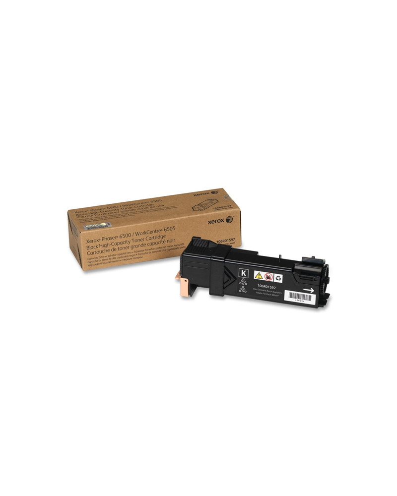 XEROX PHASER 6500, WC 6505 BLK TONER (3k) (106R01597) (XER106R01597)