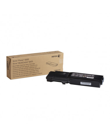 XEROX PHASER 6600 BLACK HC TONER (8k) (106R02232) (XER106R02232)