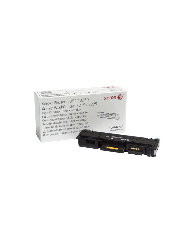 XEROX PHASER 3260, WC 3225 BLACK TONER HC (3k) (106R02777) (XER106R02777)