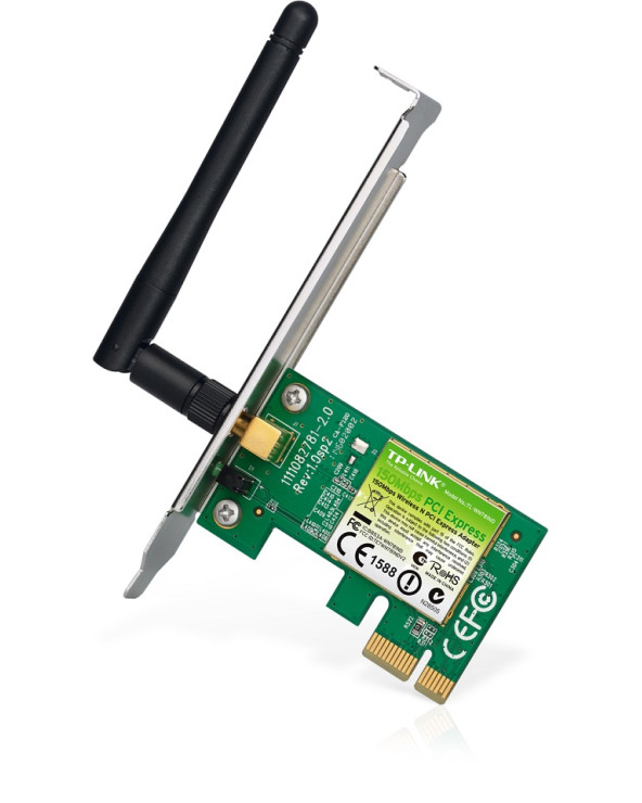 TP-LINK Wireless N PCIe Adapter TL-WN781ND,150Mbps